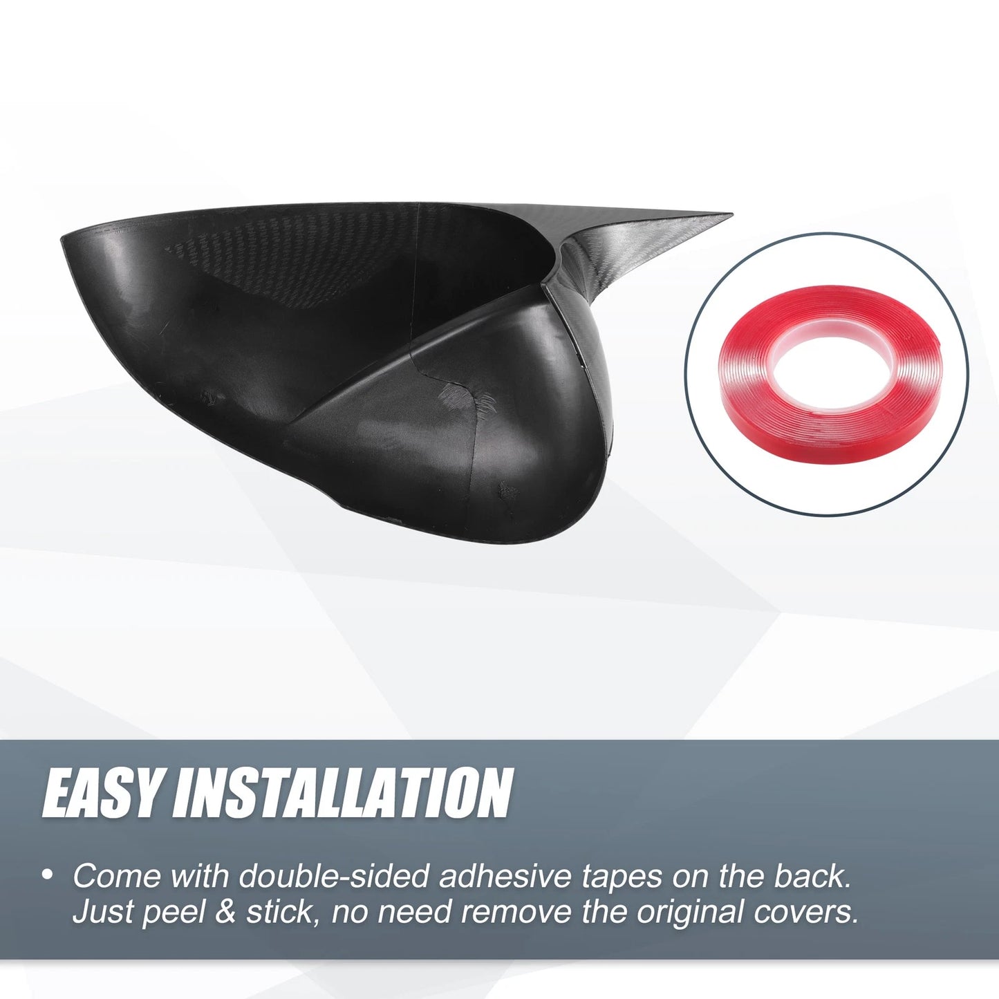Carbon Fiber Rearview Mirror Cover for Kia K5 (2021-2023)