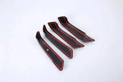 Carbon Fiber Interior Armrest Frame Cover Trim for Audi Q5 (2018-2022) 4 x pcs