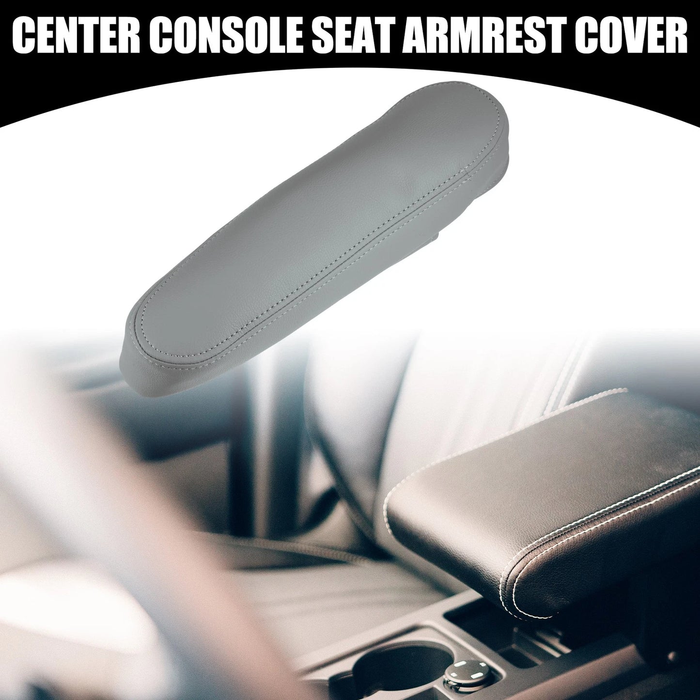Driver Side Armrest Cover for Toyota Sequoia (2001-2007) Gray