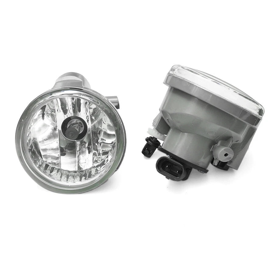 Clear Fog Lights  Left + Right for Toyota Highlander (2004-2007)