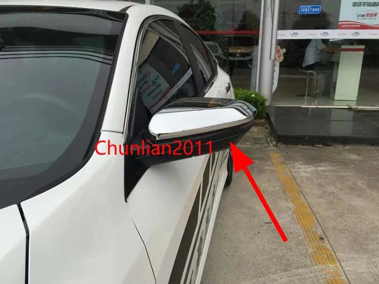 Rearview Side Mirror Covers for 2016-2018 Honda Civic 10th Gen (2016-2018)