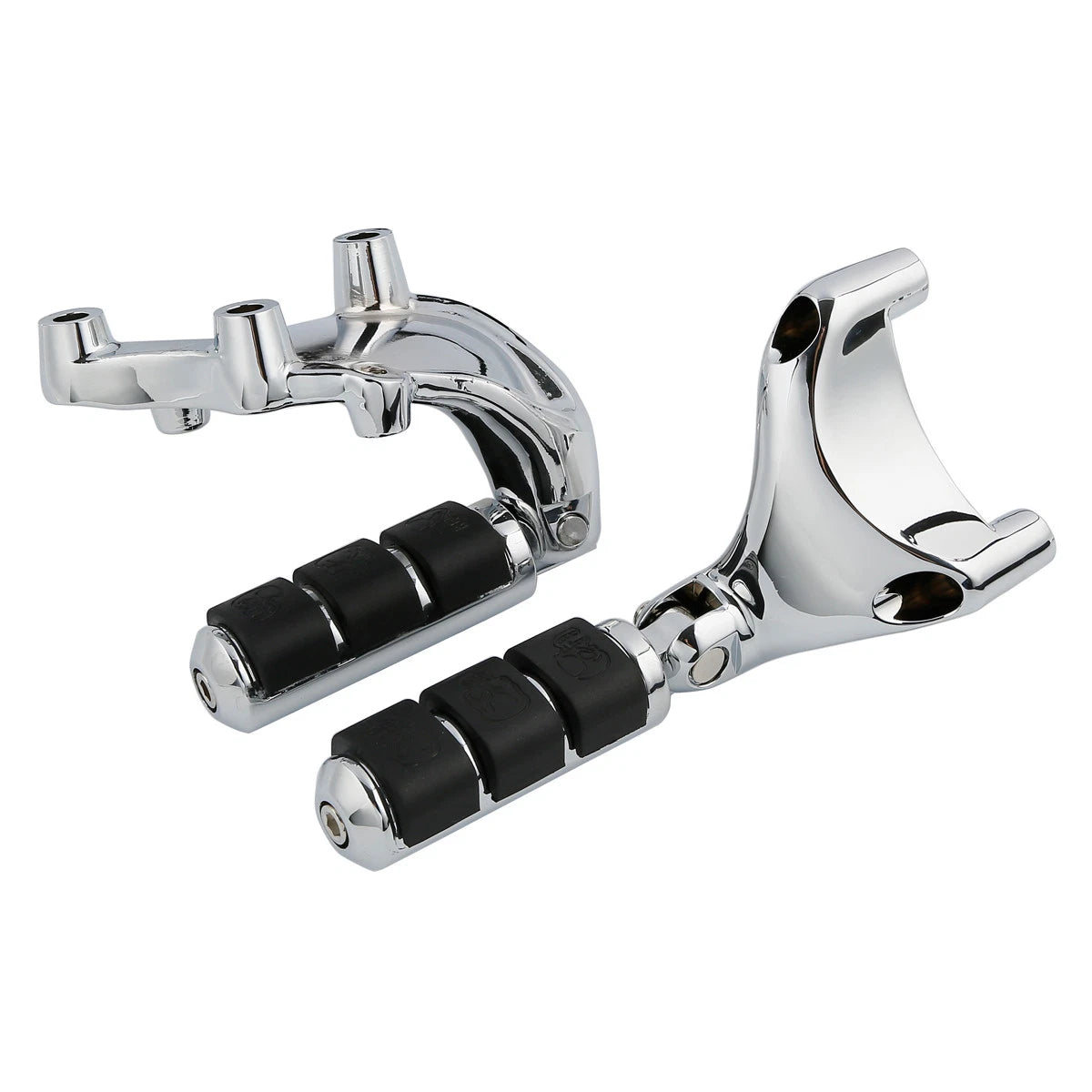 Chrome Passenger Footpeg Mount Bracket for Harley Sportster (2014-2022)