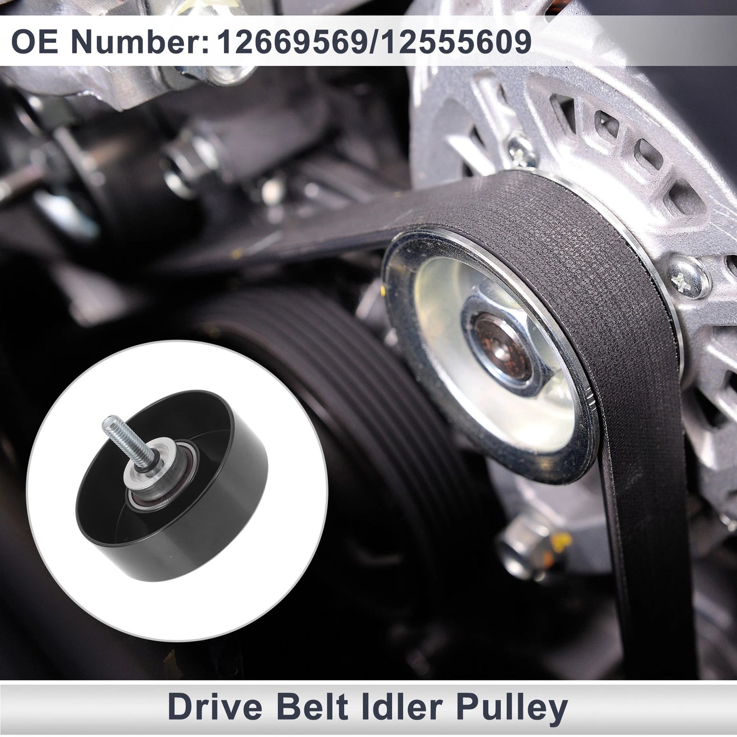 Drive Belt Idler Pulley for Chevrolet Silverado (1998-2013)