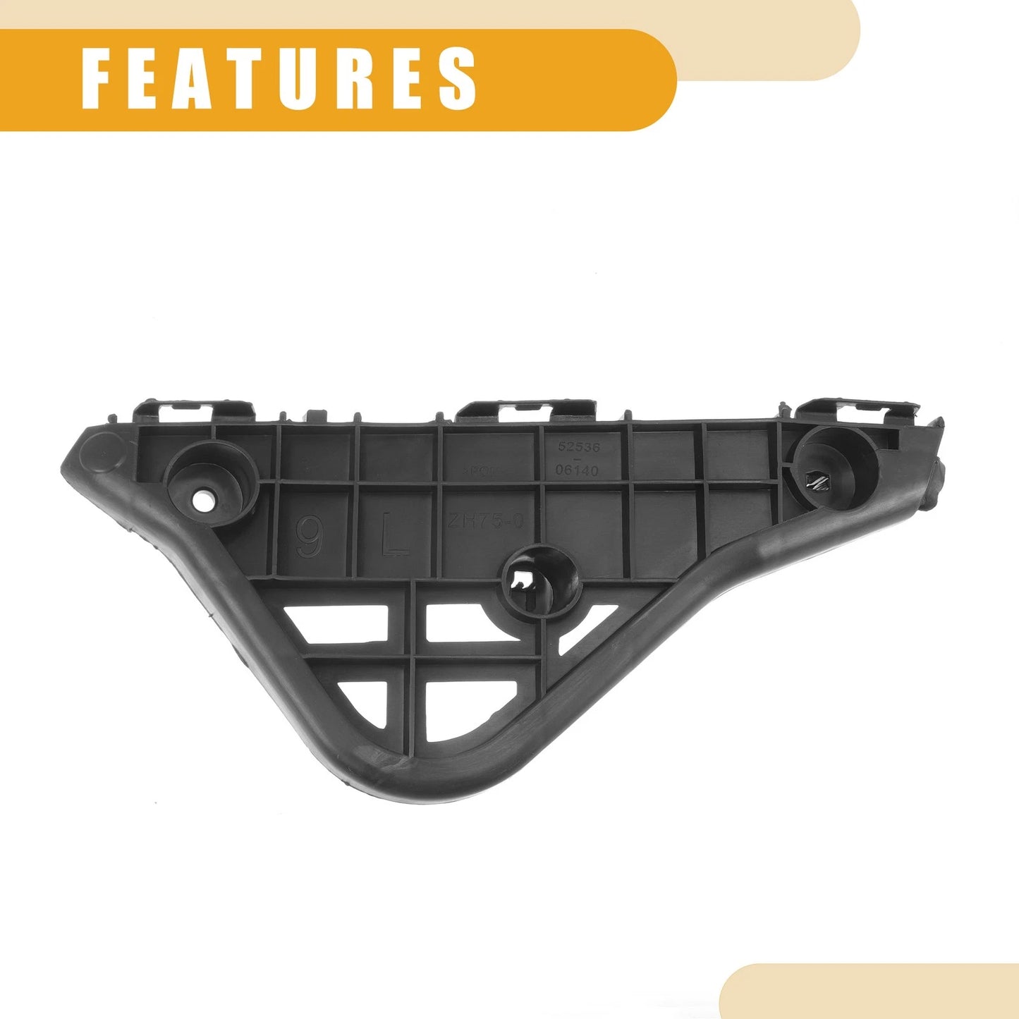 LH Front Bumper Support Bracket for Toyota Camry Aurion (2012-2014) 1 x Pc
