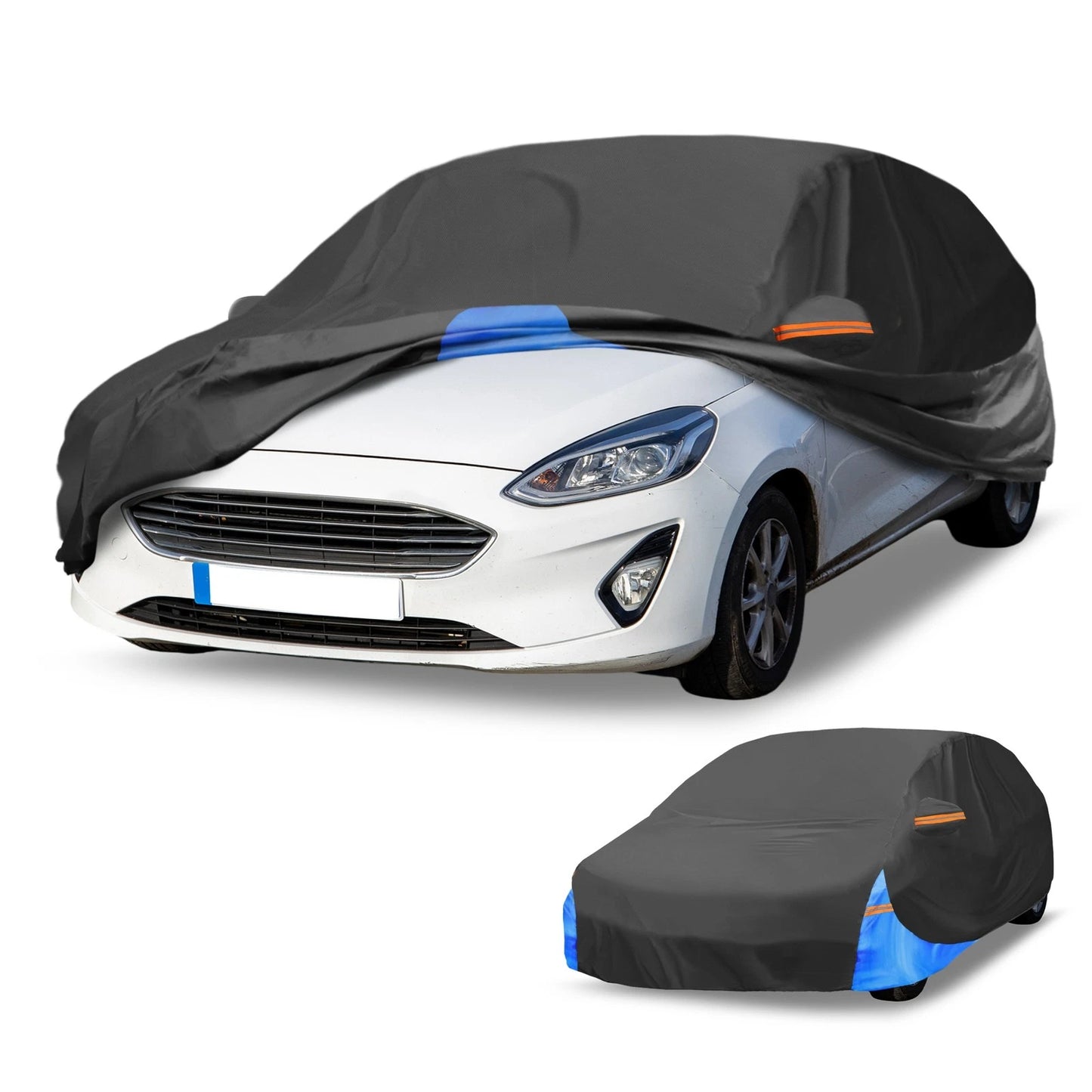Waterproof All Weather Car Cover for Ford Fiesta (210D-PU) 2011-2023