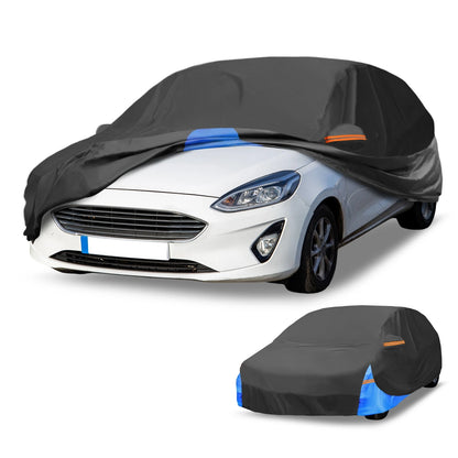 Waterproof All Weather Car Cover for Ford Fiesta (210D-PU) 2011-2023