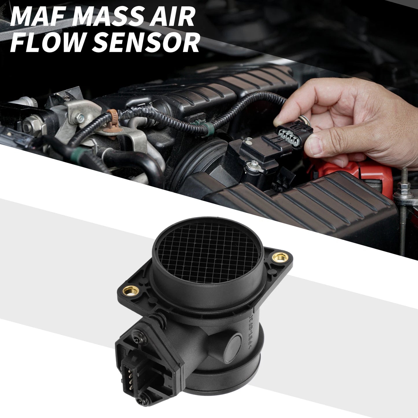 MAF Mass Air Flow Sensor Assembly for Jeep Dodge Chrysler (2005-2010)