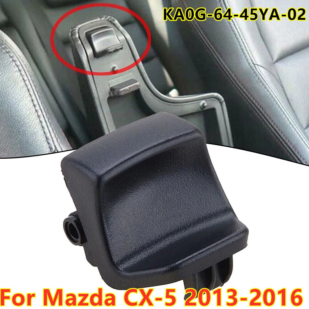 Armrest Center Console Lid Latch Lock Cover for Mazda CX-5 (2013–2016)