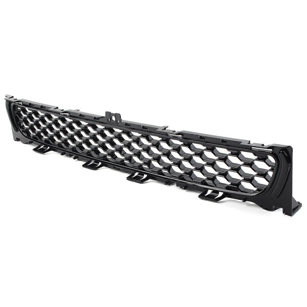 Black ABS Front Lower Bumper Grille Mesh for Jaguar XJ (2016-2021)