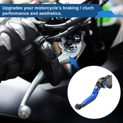 2 x Adjustable Short Long Brake Clutch Levers for Yamaha YZF R1 (2009–2014)