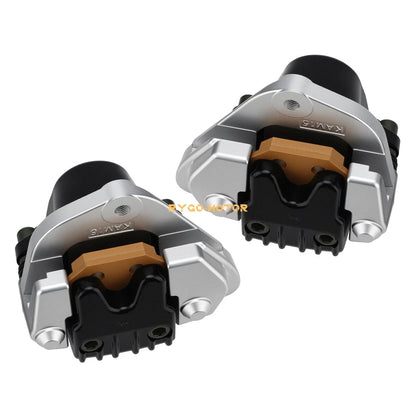 2 x Front Left & Right Brake Caliper w/Pads for Honda Goldwing (1975–1977)