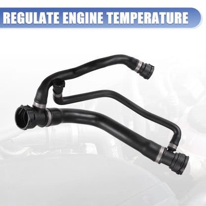 Heater Hose Radiator Expansion Tank Pipe for BMW 750i 750Li 4.8L (2006-2008)