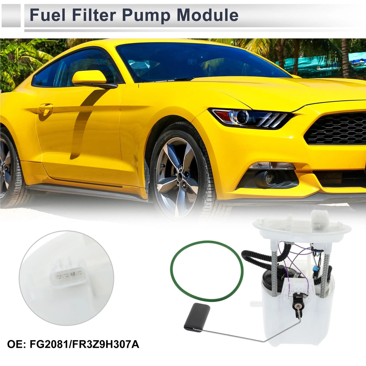 Fuel Pump Assembly for Ford Mustang 2015-2020 2.3L (2015-2020)