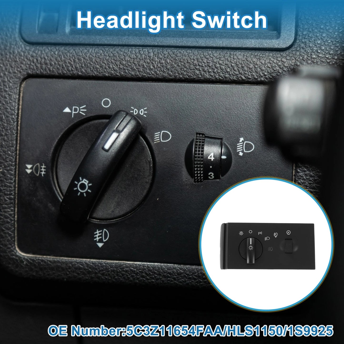 Headlight Switch for Ford F-250 Super Duty (2005-2007)