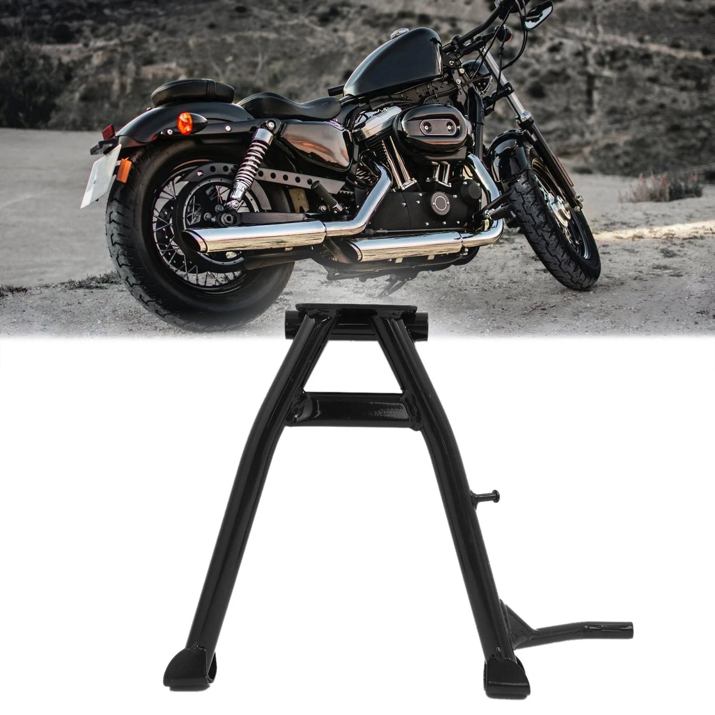 Double Side Kickstand Center Kick Stand Bracket for GN125