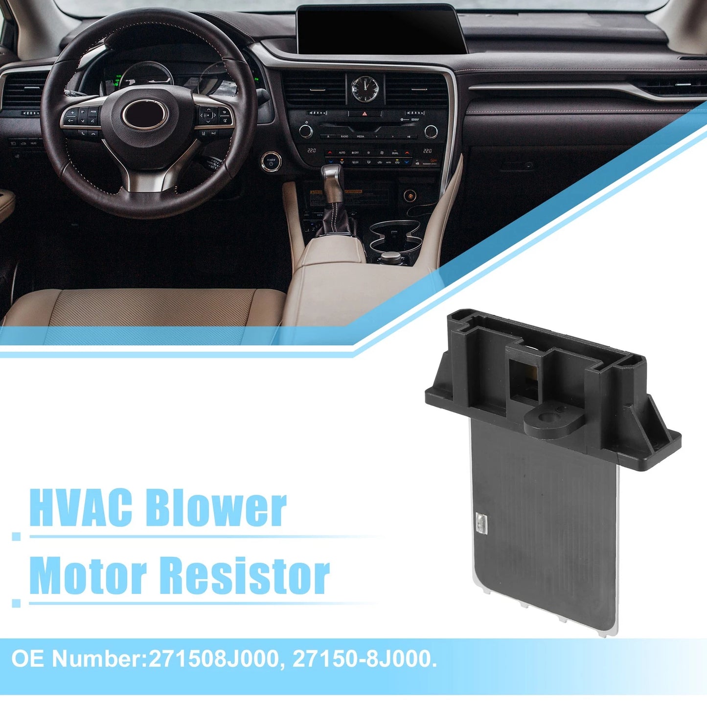 Blower Motor Resistor for Nissan Altima 2.5L 3.5L (2002-2007)