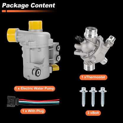 Electric Engine Water Pump for BMW 3 Series 323i Sedan (2006-2013)