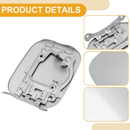 Fuel Tank Door Cap for Toyota RAV4 Silver Tone (2006–2012)