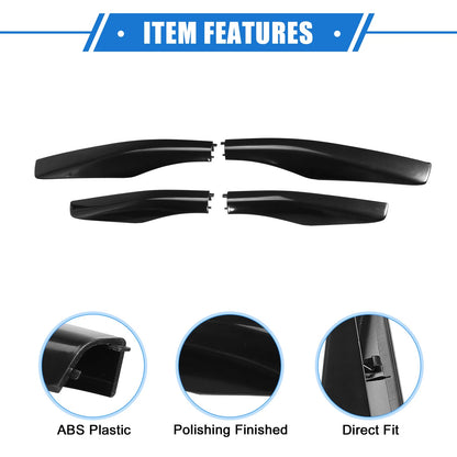 Car Roof Rack Side Rails End Cover Caps for Lexus RX350 (2003-2009) - 4x