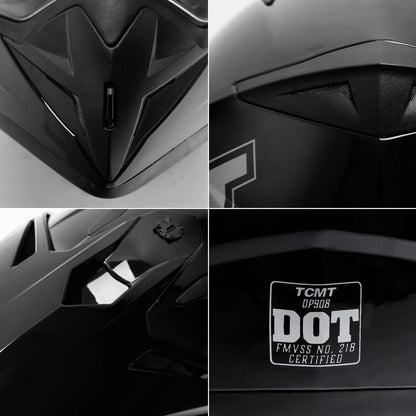 DOT Adult Full Face Helmet for Off Road Dirt Bike Motocross M/L/XL/XXL