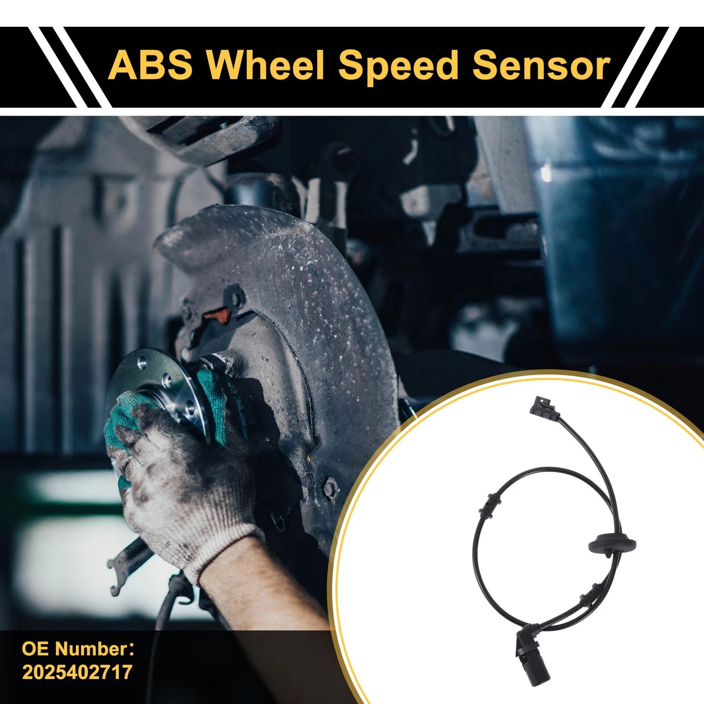 ABS Wheel Speed Sensor for Mercedes-Benz W202 (1996-2000)
