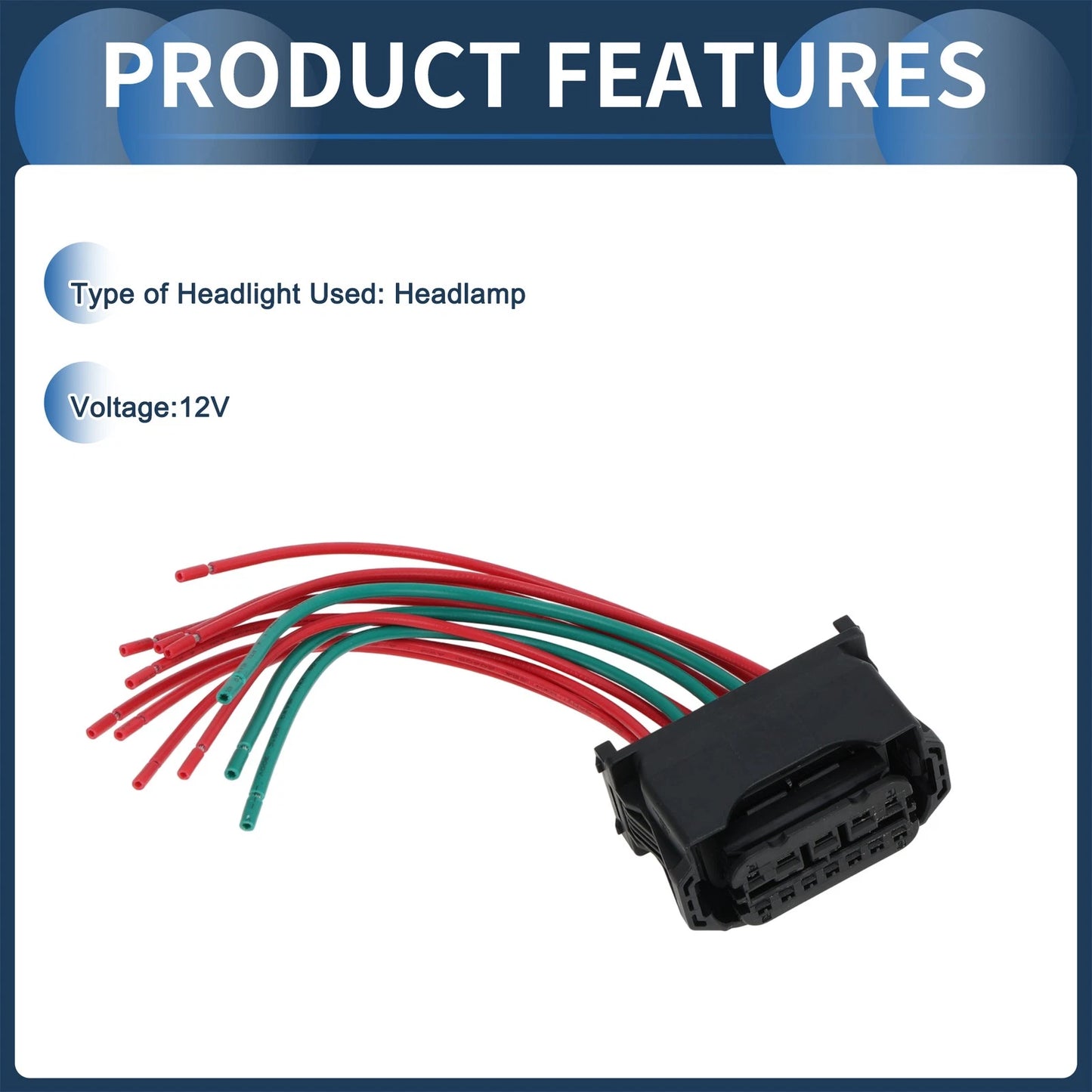 Headlight Wiring Harness for BMW 5 Series GT (2013-2017)