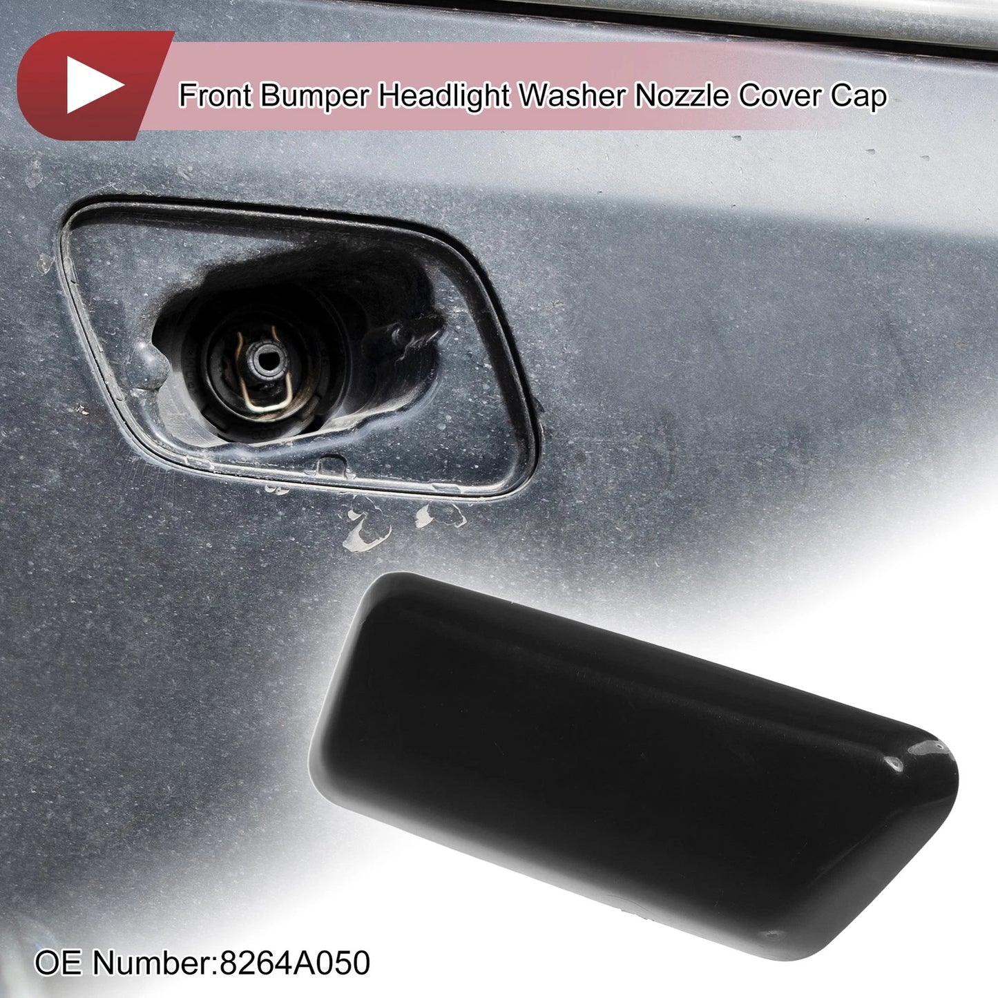 Washer Nozzle Cover Cap for Mitsubishi Outlander 2006-2018