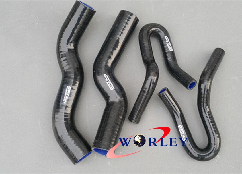 Silicone Radiator Hose for Holden Rodeo RA 3.0 Diesel 2003-2007 Red