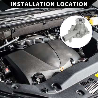 Water Pump for Dodge Challenger Conquest with Gasket Kit