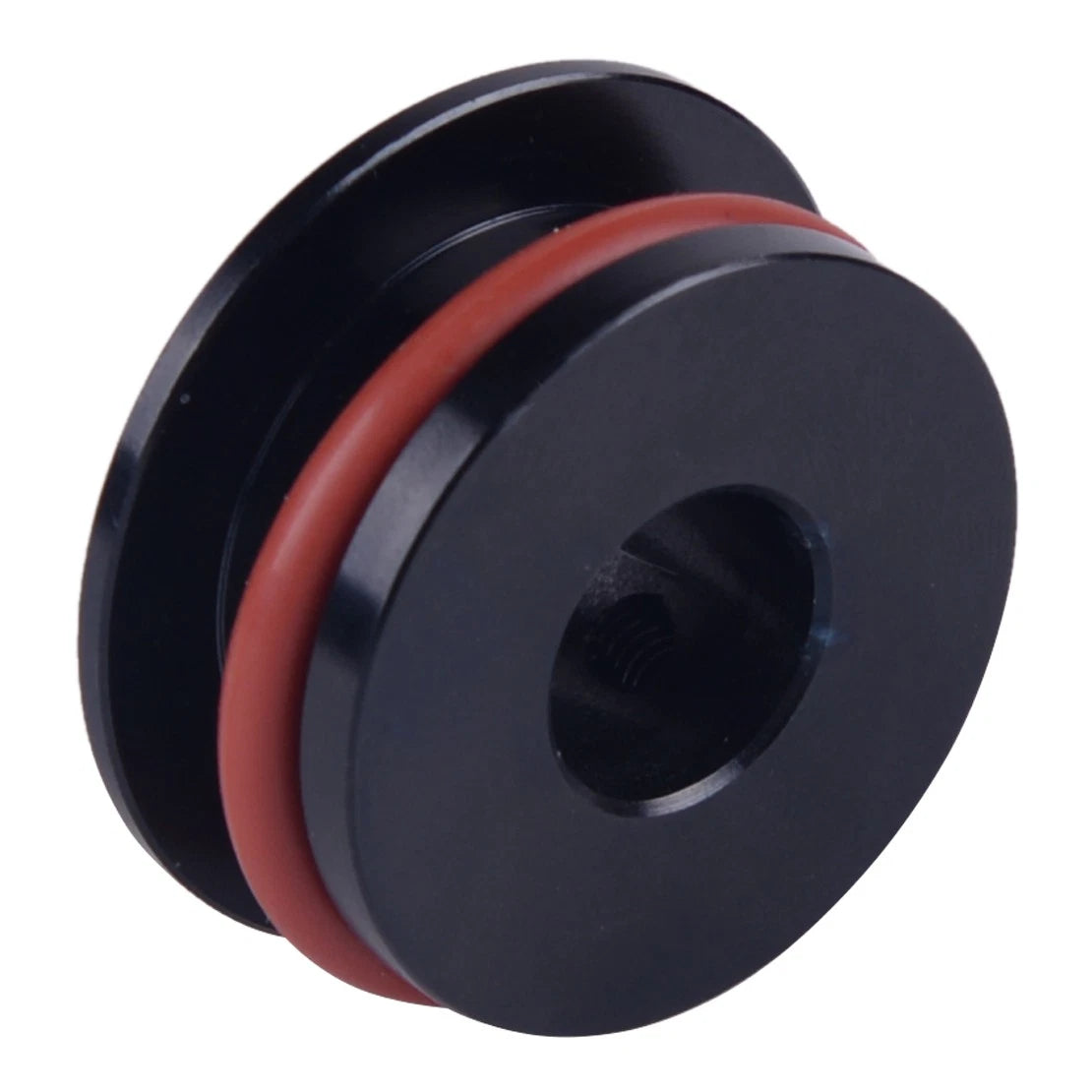Black Aluminium 12mm Hand Lever Gear Knob for Car Boat Retainer Adapter Clip