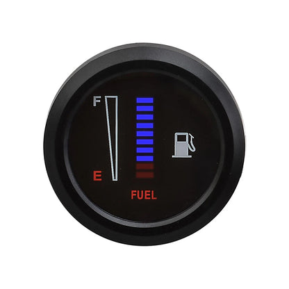 2" 52mm LED Digital Fuel Level Meter Gauge for Universal Car