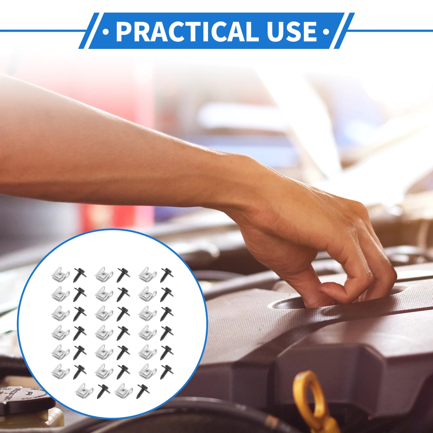 Fender Liner Splash Shield Bumper Cover Screw for BMW 1 Series M (2011)