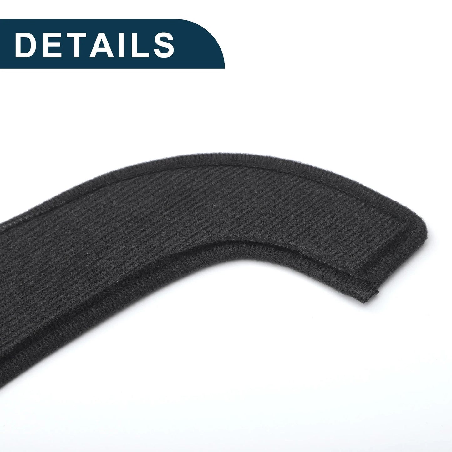 Black Door Anti Kick Pad Sticker Protector for Volvo XC60 (2015-2017)