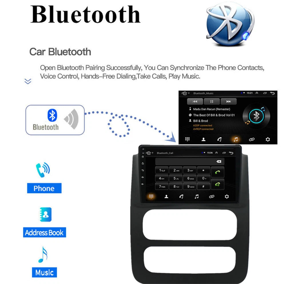9'' Carplay Navigation for Dodge Ram 1500 2500 3500 (2002-2005)