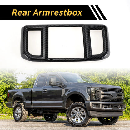 Rear Air Vent Armrest AC Outlet Panel Cover Trim for Ford F-150 (2015-2020)