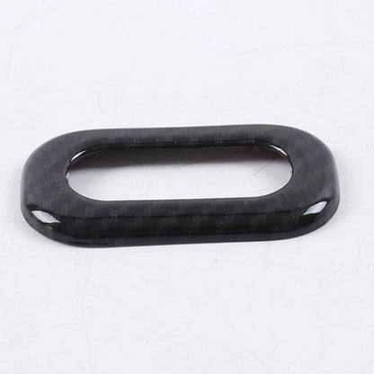 Carbon Fiber Seat Adjust Button Lid Cover Trim for Jeep Grand Cherokee (2014-2021)