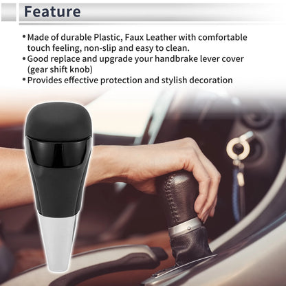 Automatic Gear Shift Knob for Lexus LS400 (1995-2000) Black Faux Leather