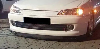 2 Piece Euro Front Bumper Splitter Spoilers for Peugeot 106 (1991-2003)