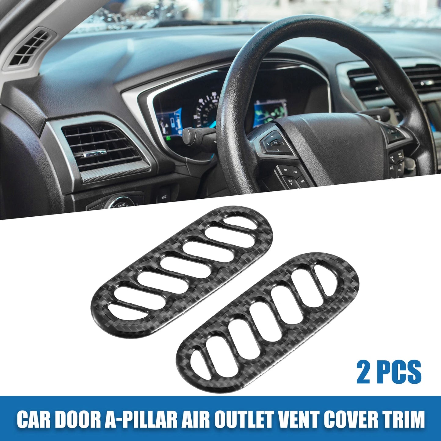 Air Outlet Vent Cover Black for Chevy Corvette C5 (1997 - 2004)