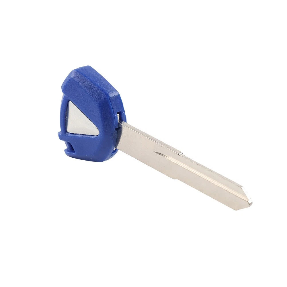 Blue Motorcycle Blank Uncut Key Blade for Kawasaki ZX-10R Z1000 ER6N (2011-2012)