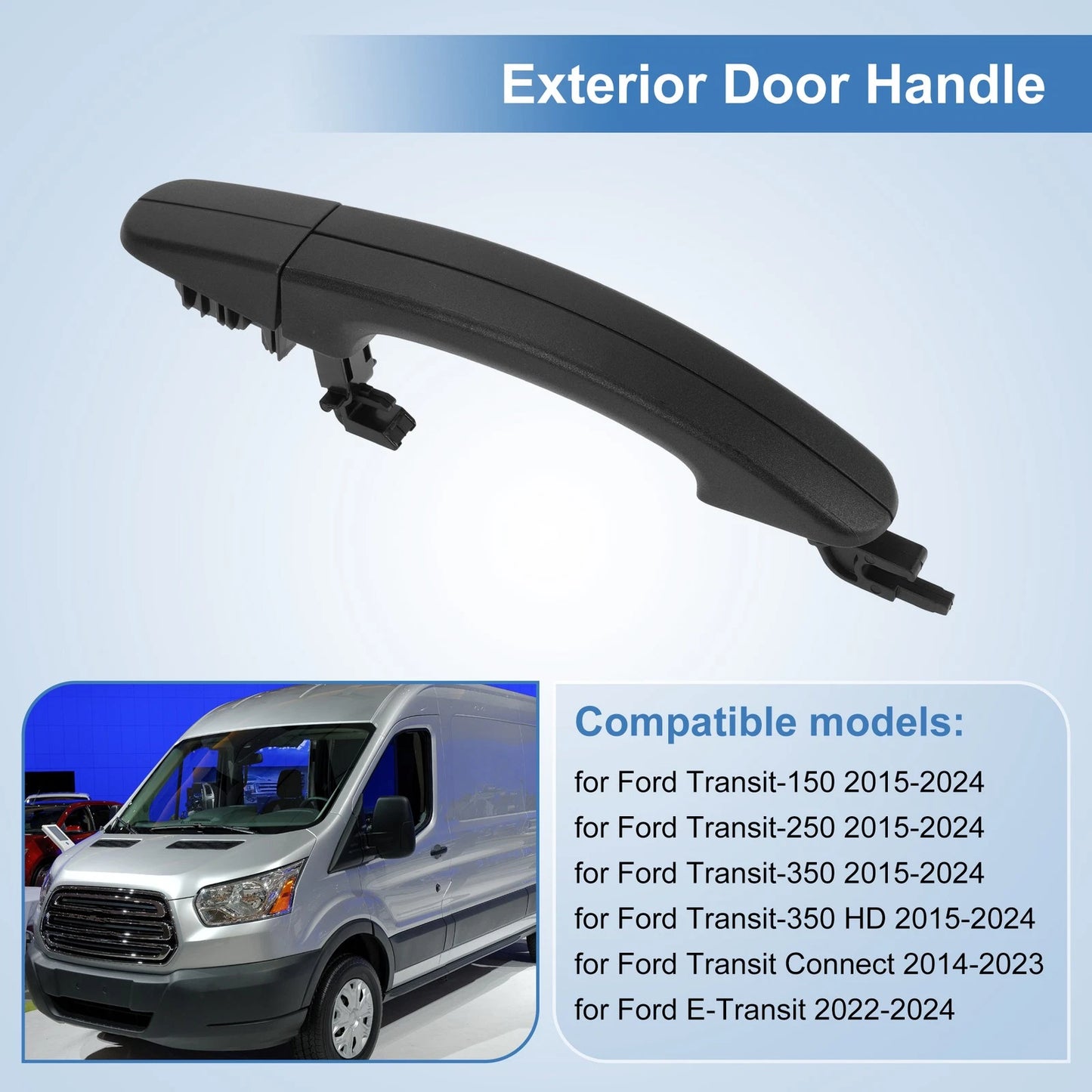 Rear Passenger Door Handle for Ford Transit 150 (2015-2024)