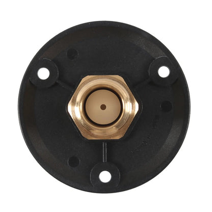 Black RV City Water Inlet with Check Valve Hose Connector