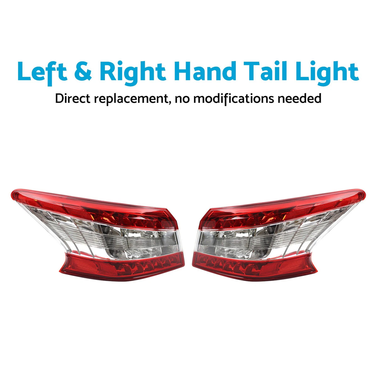 LH & RH LED Tail Lights for Nissan Pulsar B17 Sedan (2012-2018)