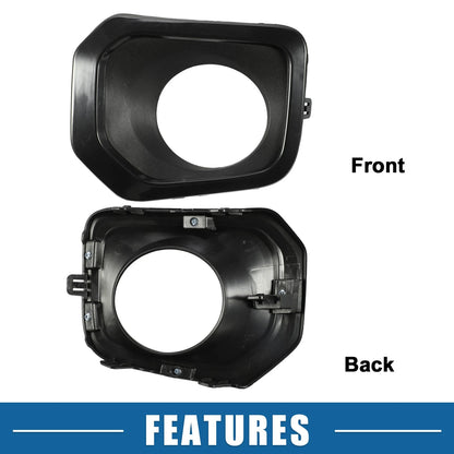 Front Left Fog Light Grille Cover for Toyota Tacoma (2016-2020)