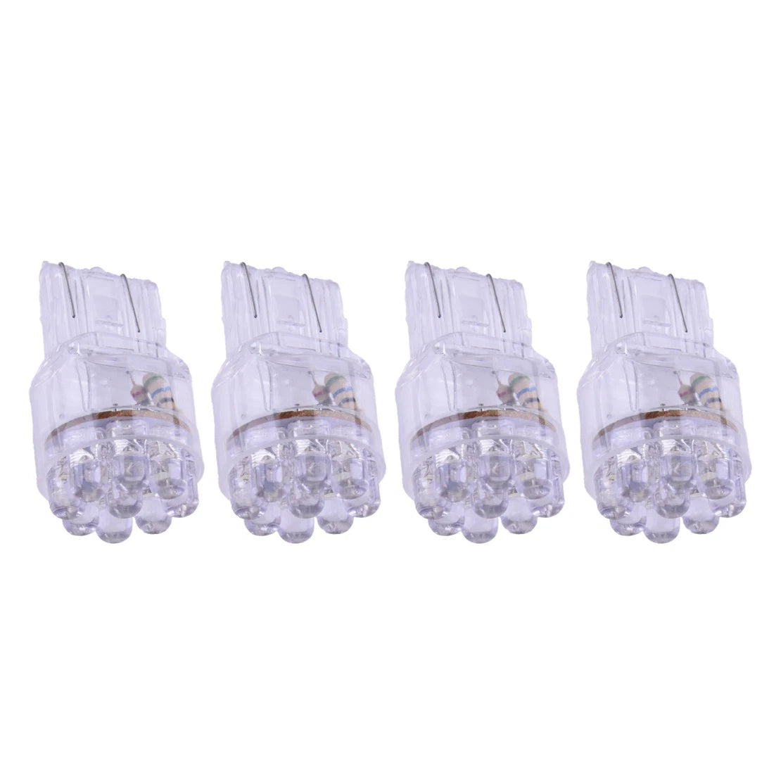 4 x T20 LED Daytime Running Light Bulbs for Car (Various Years)
