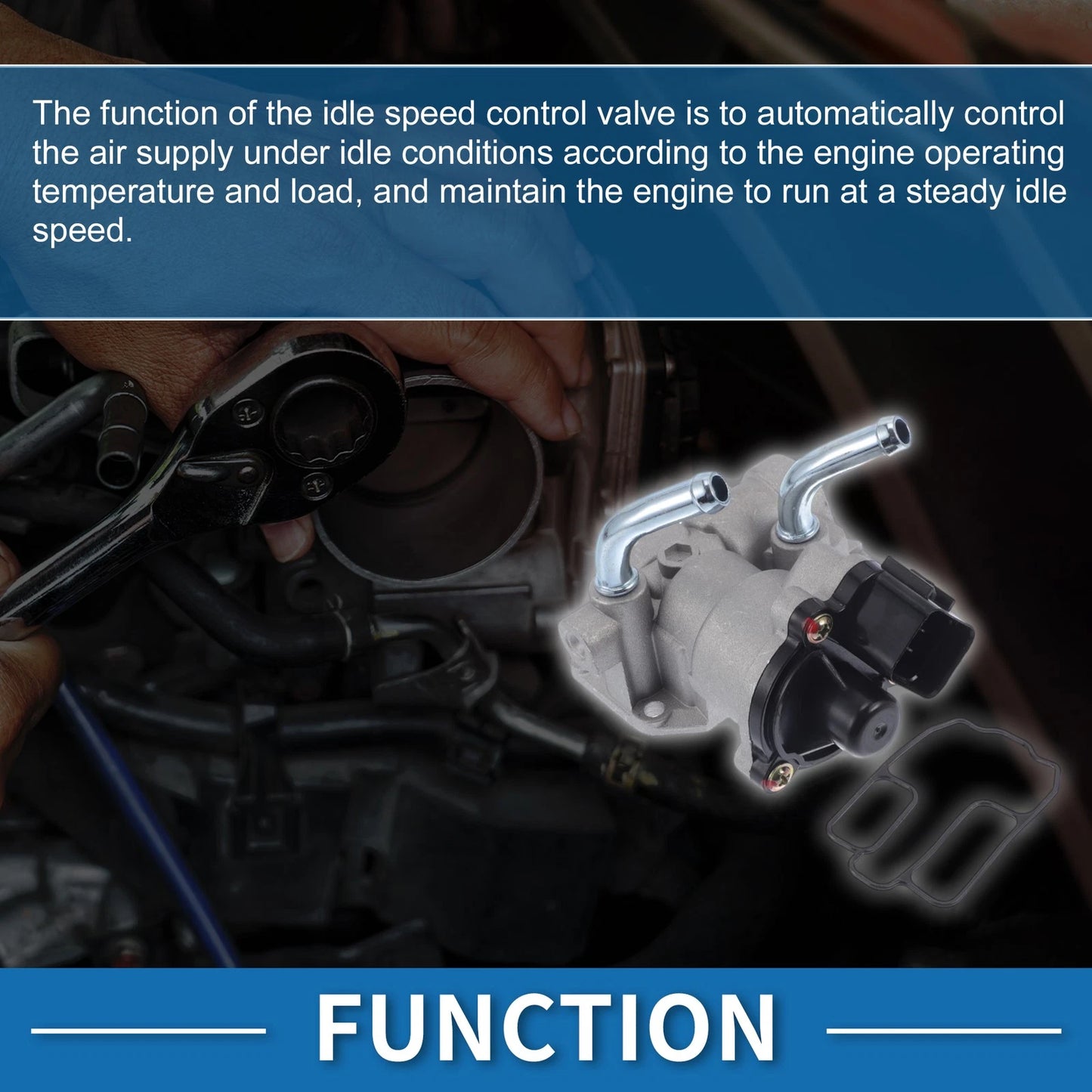 Idle Air Control Valve for Mitsubishi Mirage (1997-2002)