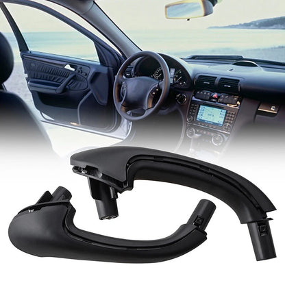 Black Interior Door Pull Handles for Mercedes-Benz W203 C-Class (2001-2007)