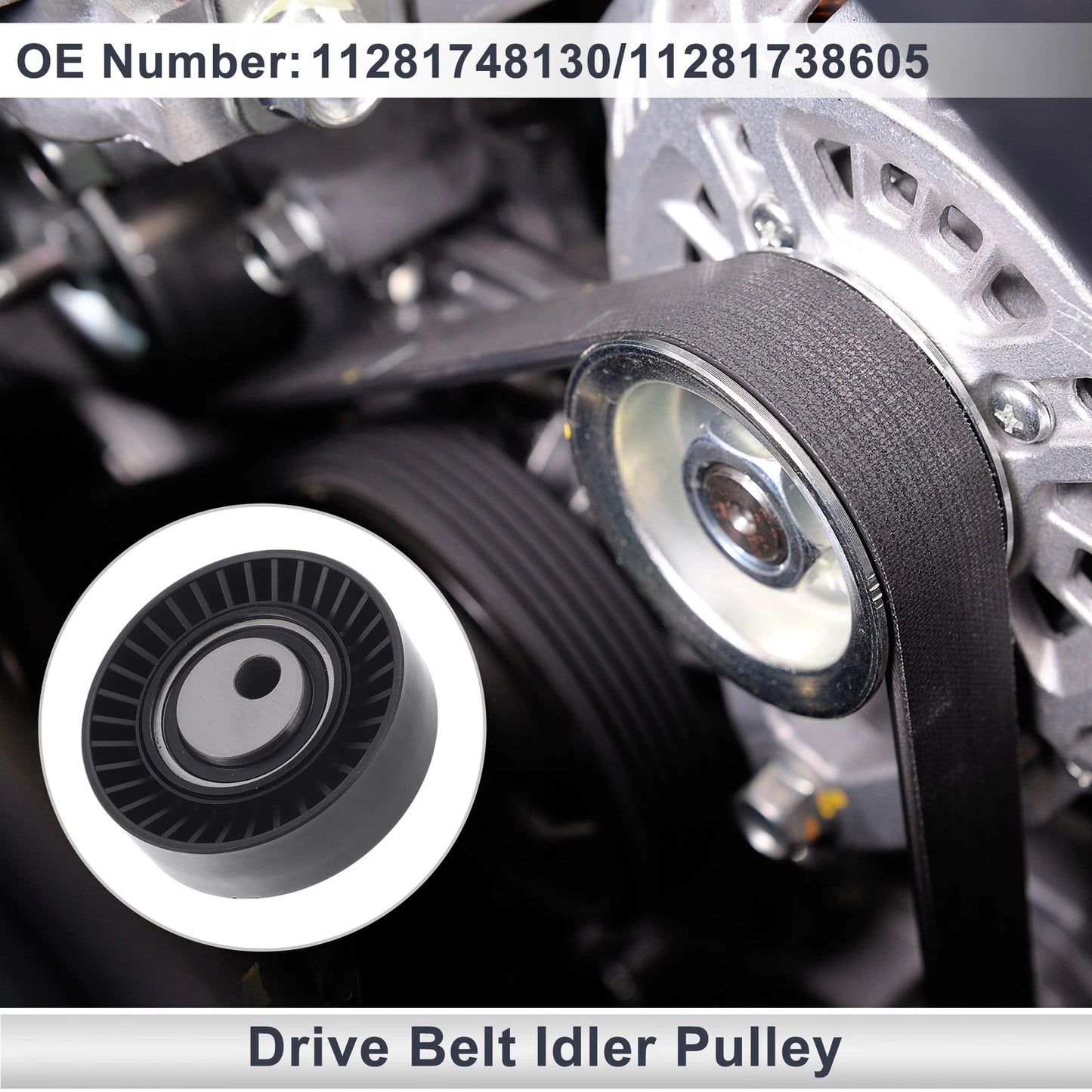 Drive Belt Idler Pulley for BMW 325i (1994 - 2006)