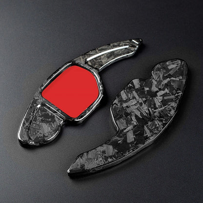 2 x Forged Carbon Fiber Shift Paddles for Audi A4L A6L (2013-2020)