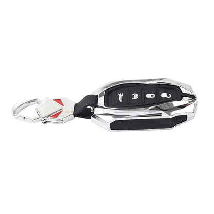 Silver Key Fob Cover Protector Case for Dodge Ram 1500 (2019-2024)